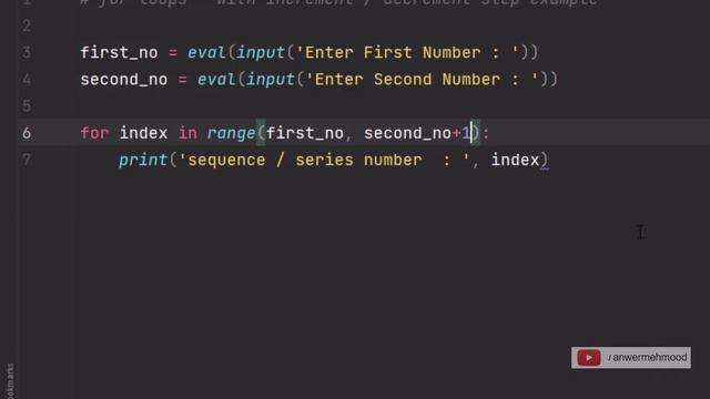 What is For Loop in Python | For Loop Example Step Variation | Data on Repeat | Python Tutorials смотреть онлайн