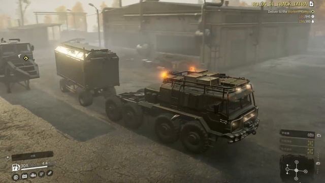 SnowRunner - MAZ 537 Repair Tatra Force T815-7 @ Factory Gounds смотреть онлайн