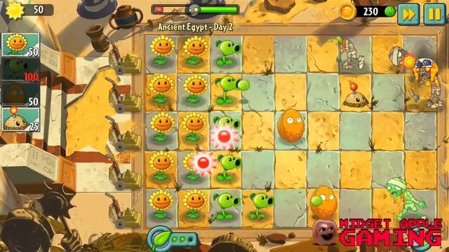 Midget Apple - Plants vs Zombies 2 #4: WALNUT SPUDOW KABLOOOOEY! смотреть онлайн