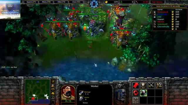 GENIUS Game! SERVANT WAR | Warcraft 3 Battle.Net LIVE - EPIC-COU(P) EP1 смотреть онлайн