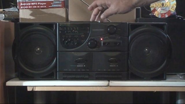 магнитофон Sherion c bluetooth 5.0 MP 3. FM смотреть онлайн