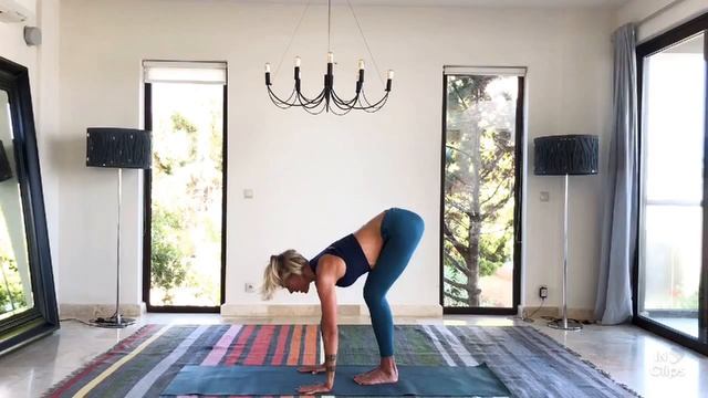 Inner Yoga. Сурья Намаскар. Вторая виньяса. Детальный разбор наклона вперёд смотреть онлайн