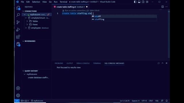 HOW TO CONNECT MYSQL WITH VSCODE|2023 смотреть онлайн