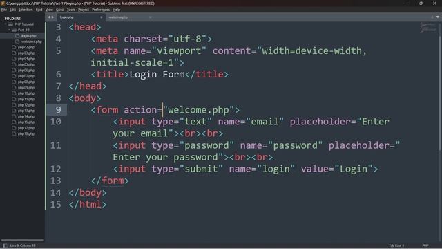 PHP Tutorial for beginners in Hindi (Part-19) || Form Handling in PHP смотреть онлайн
