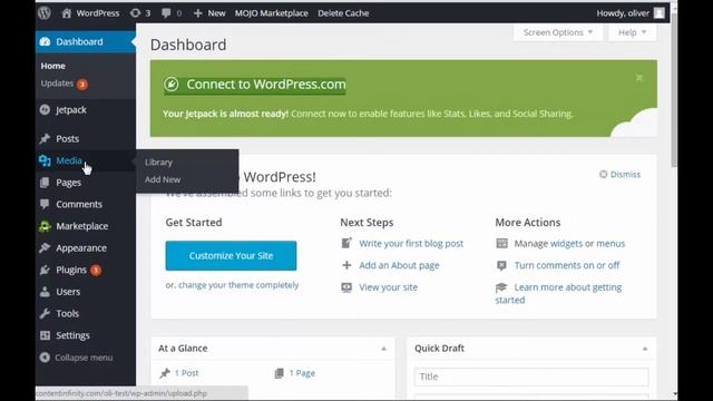 How To Make a Wordpress Website - Inserting Photos, Media Library & Formatting Posts смотреть онлайн