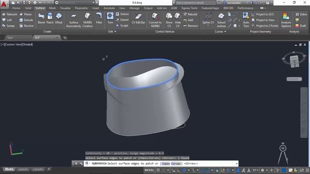 Patch and Fillet tool смотреть онлайн