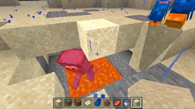 играем в Minecraft для телефона проверяем мод на хаги ваги смотреть онлайн