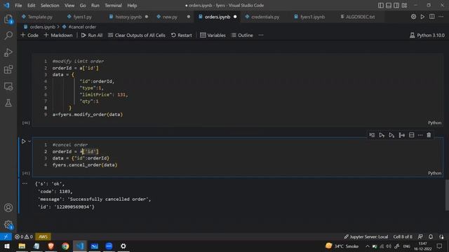 Liver Order Execution using python part 5 смотреть онлайн