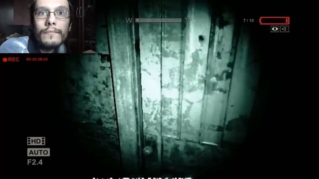 Outlast +facecam часть3 (вылет игры) смотреть онлайн