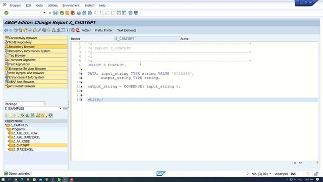 ChatGPT - Generate ABAP Code? The Result is Surprising! [english] смотреть онлайн