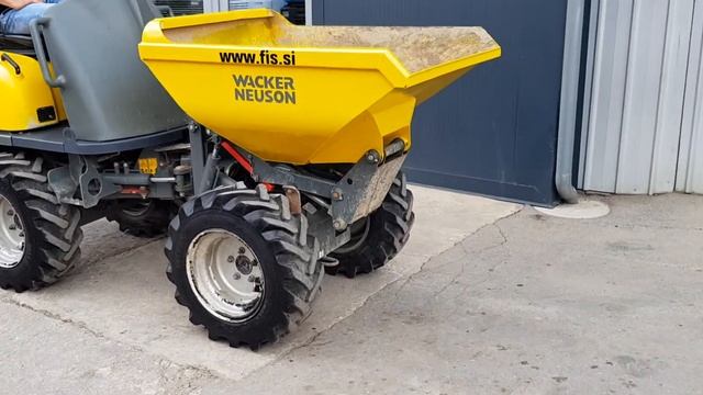 DUMPER WACKER NEUSON 1001 4X4 HYDROSTATIC DRIVE FIŠ TRUCKS & MACHINERY SLOVENIA смотреть онлайн