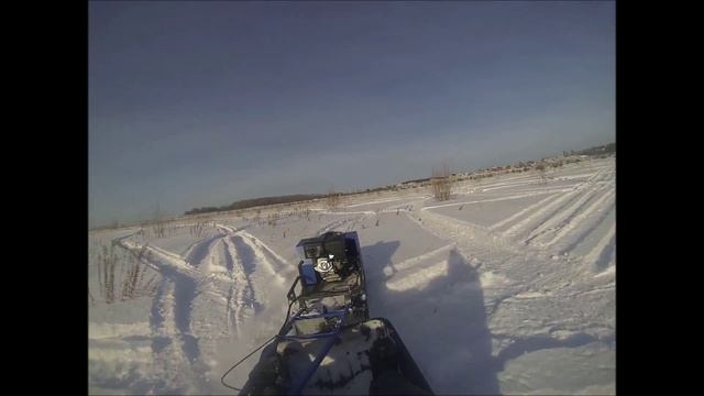 Тест-драйв мотобуксировщик БТС-15 (производство г. Рыбинск) смотреть онлайн