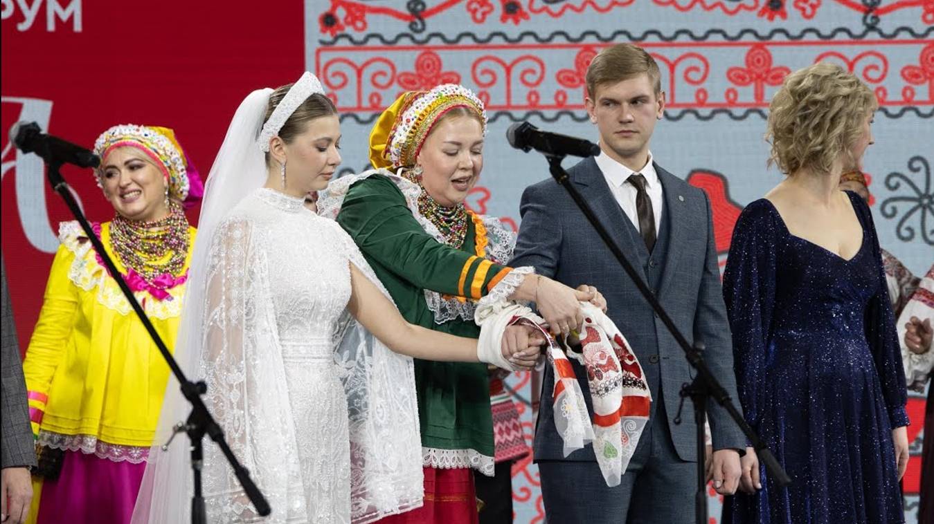 Традиционный свадебный обряд в современных условиях. Играем свадьбу «по-колыбельски»