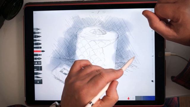 Locked in the house with Tayasui - My digital sketchbook #48 смотреть онлайн