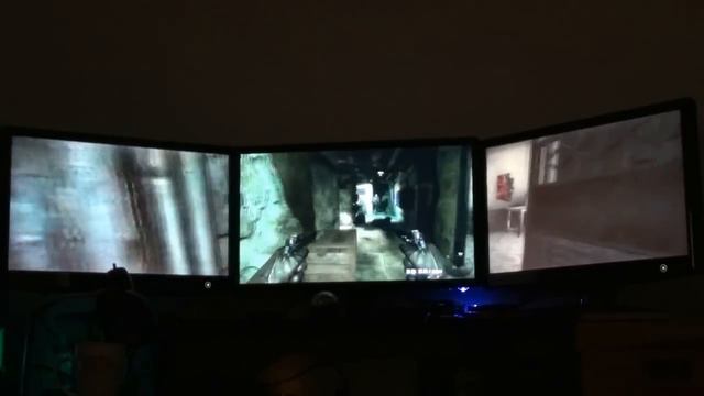 Black Ops widescreen fix - triple monitor.wmv смотреть онлайн
