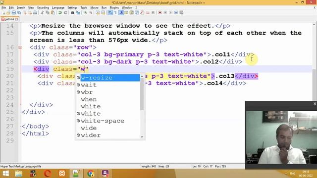 Bootstrap5 Column Break in Bootstrap in Hindi Urdu смотреть онлайн