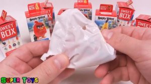 СВИТ БОКС Angry Birds Movie Энгри Бёрдс В Кино Коробочки Сюрприз Sweet Box Unboxing Surprise Toys