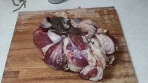 Как закоптить конину//Копчёный рулет из конины