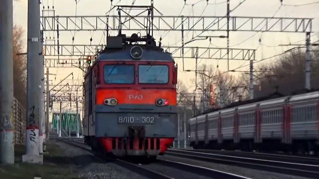 Электровоз ВЛ10-302, следует резервом смотреть онлайн