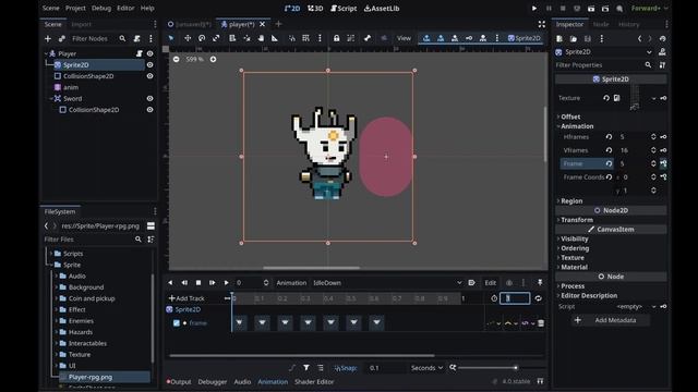 Godot 4 2D RPG Mini serie - 1 - Player movement & animations смотреть онлайн