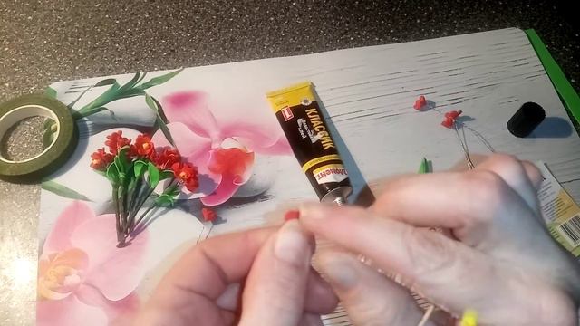 Мини букетик из фома. смотреть онлайн