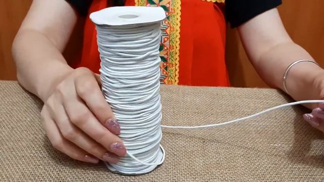 Шляпная резинка белая 2 мм смотреть онлайн