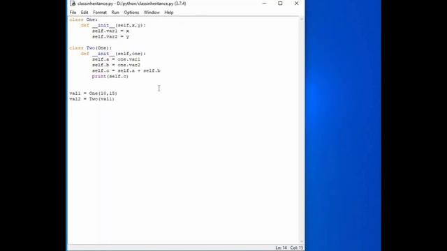 Passing values between 2 classes in python|python inheritance|Python tutorial|python classes смотреть онлайн