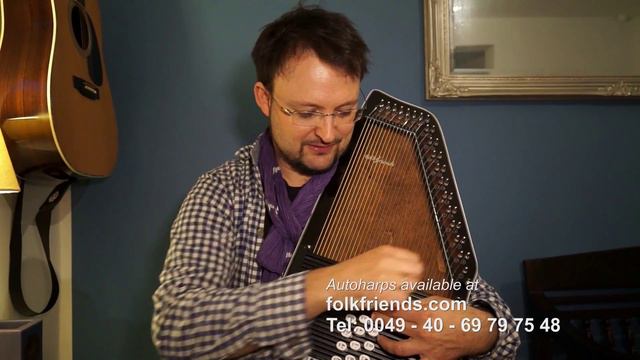 Folkfriends Autoharp 21 chords - historical aspects of the autoharp and more смотреть онлайн