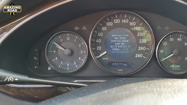 Mercedes W219 Hidden Function How to Check Engine Oil Level Mercedes W211, CLS смотреть онлайн