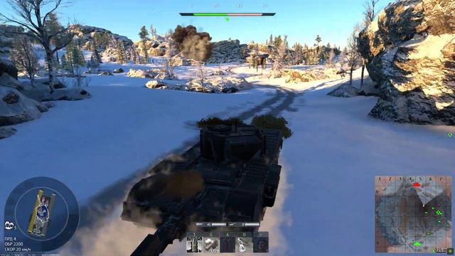 ОБЗОР CHURCHILL CROCODILE в WarThunder смотреть онлайн