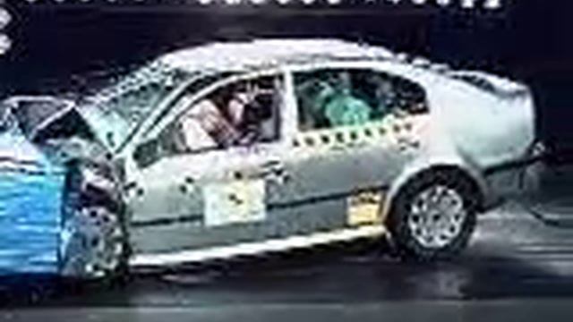 Crash Test of Skoda Octavia (2002 model) смотреть онлайн