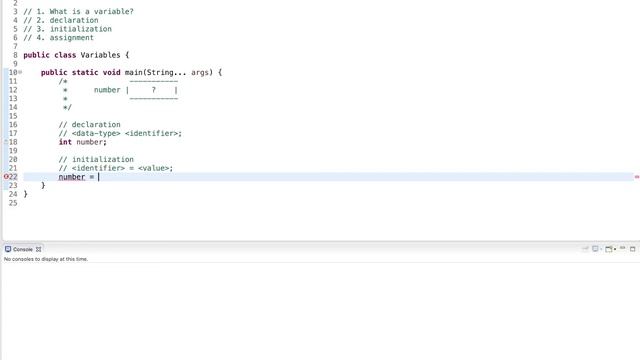Java Tutorial: Variables смотреть онлайн