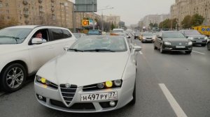 Alfa Romeo spider  на Руси ... и что сломал во время теста???