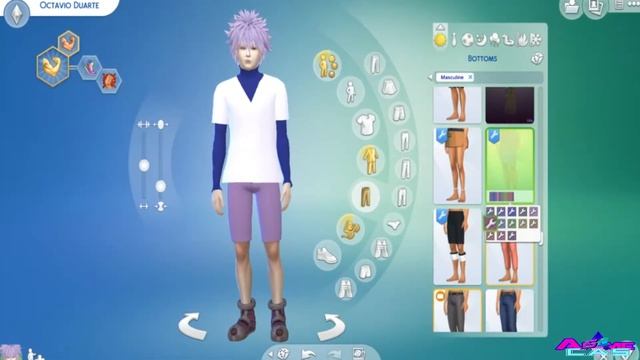 KILLUA THE SIMS 4 CAS ANIME CHARACTOR HUNTER X HUNTER  KILLUA ZOLDYCK