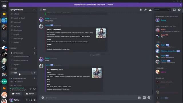Yukino Discord Bot Development смотреть онлайн