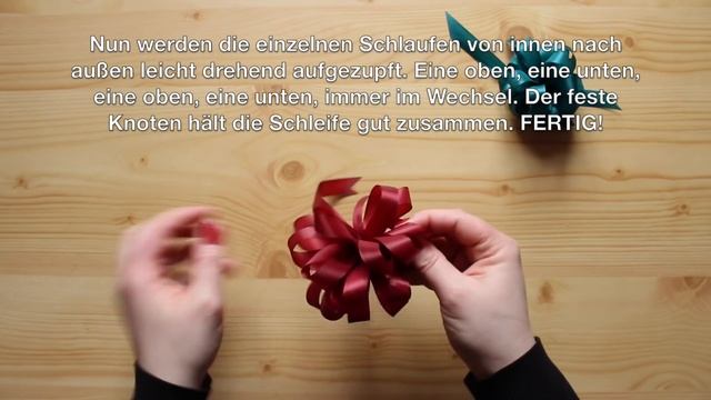 DIY Geschenkschleifen binden / 5 Varianten / © Probiere das mal aus! смотреть онлайн