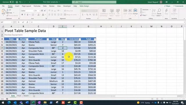 Excel Pivot Tables смотреть онлайн