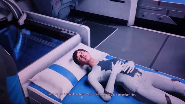 Creepy Mass Effect Andromeda glitch - Scott talking through Sara! смотреть онлайн