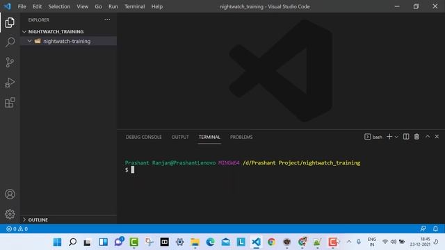 Nightwatch | GIT configuration in Visual Studio Code | Understanding GIT | Nightwatch v2.0 смотреть онлайн