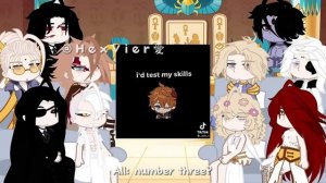 RoR God's React To Fy/n as Columbina