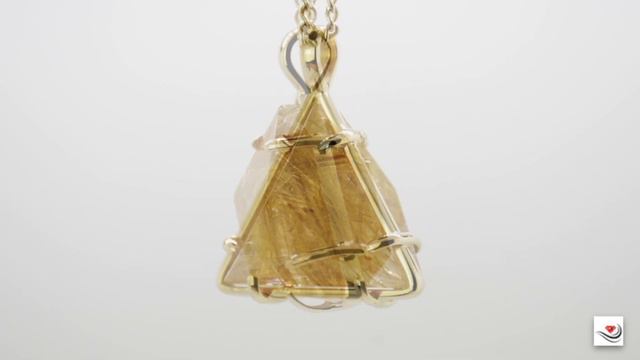 Vogel Crystal Star of David Pendant Citrine, Golden Rutile in 14K Gold смотреть онлайн