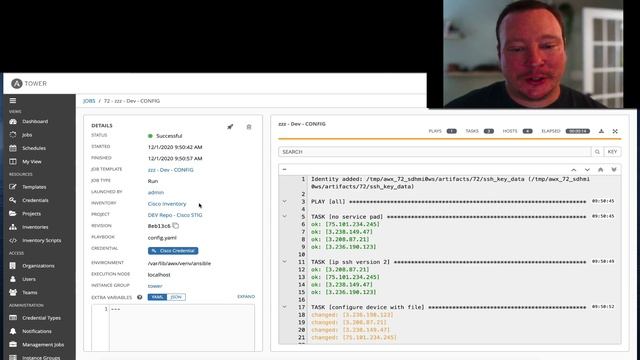Ansible Tower for Cisco Network - Demo смотреть онлайн