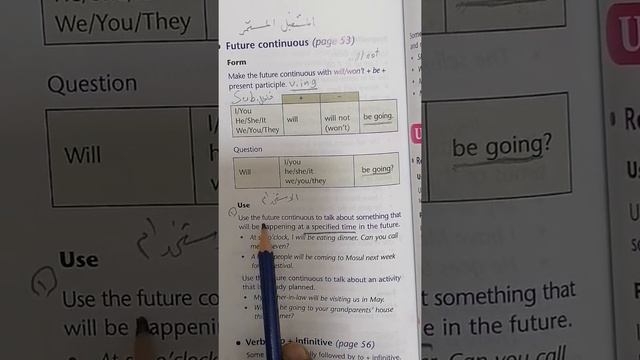 شرح موضوع المستقبل المستمر future continuous. смотреть онлайн