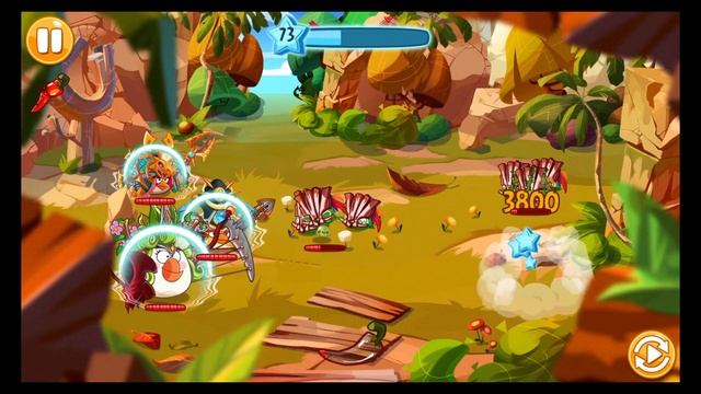 Angry Birds Epic #354 НОВЫЕ КЛАССЫ ВОЗВРАЩЕНИЕ В ДЖУНГЛИ Геймплей Walkthrough смотреть онлайн