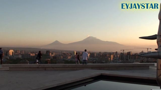 Panorama Of Mount Ararat. Yerevan, Armenia.