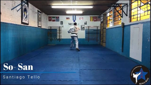 So San Tul- Patterns- Formas V Dan- Taekwondo ITF- ESCUELA KOGURYO смотреть онлайн