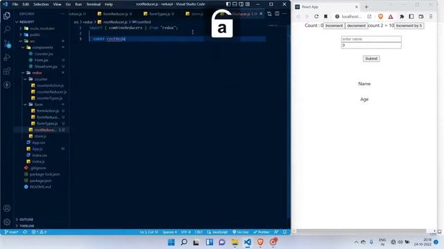 React Redux Crash Course Malayalam | Redux tutorial | Part 2 смотреть онлайн