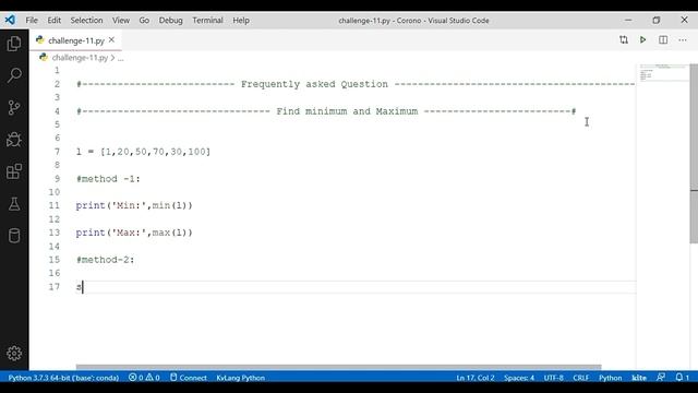 Python interview questions and answers for freshers | Python coding challenges - 10 смотреть онлайн