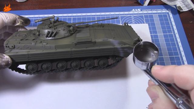 Сборка модели БМП-2 от Звезды часть 3я смотреть онлайн