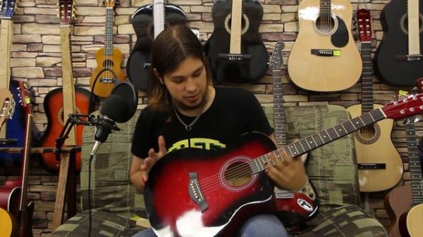 Шикарная гитара санбёрст Fabio обзор